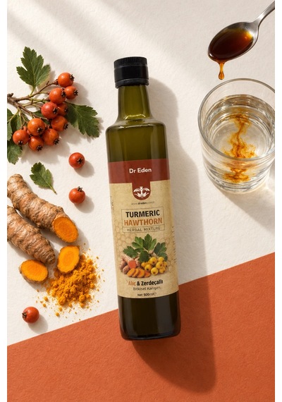 Turmerıc Hawthorn - Alıç & Zerdeçallı Bitkisel Karışım