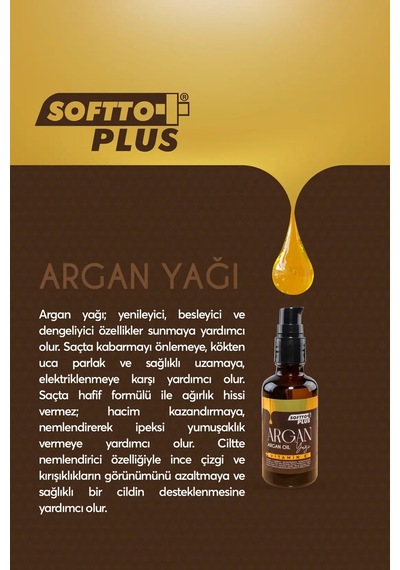 Softto Plus Argan Yağı 50ml - 937776414 Diğer
