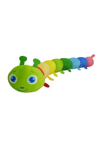 Peluş Büyük Boy Peluş Uyku Arkadaşı Seti 75 Cm Tırtıl Yastık Ve 65 Cm Uğur Böceği Yastık