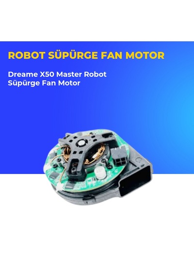 Dreame X50 Master Robot Süpürge Fan Motor