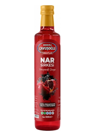 Bozkırlı Çavuşoğlu Nar Sirkesi Doğal Fermantasyon 500 ML
