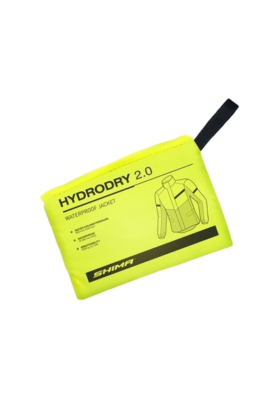 Shima Hydrodry 2.0 Üst Yağmurluk Siyah Sarı