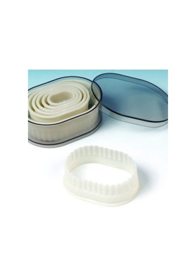 Volovan Set Plastik Oval Dişli 7li Metalik