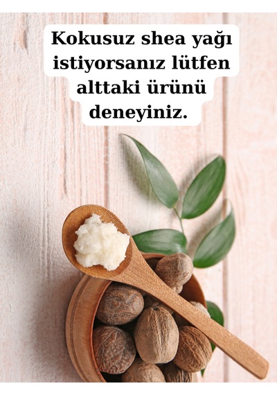 Shea Yağı 100 Ml - %100 Saf Soğuk Sıkım Shea Karite Butter 20 ML