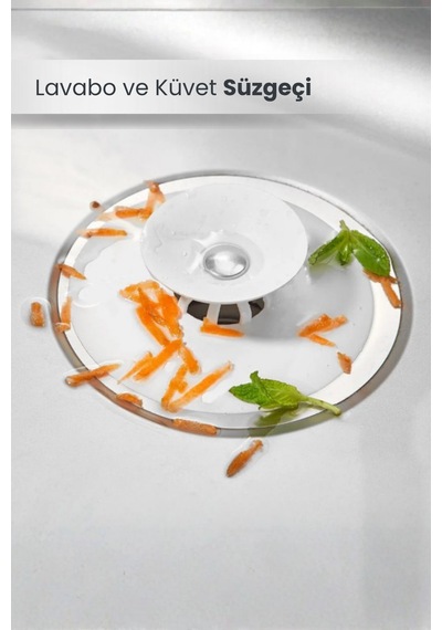 Lavabo Ve Küvet Tıkacı Lavabo Süzgeçi Su Tıkacı Çok Renkli