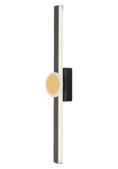 Disk Siyah Gold 26 Watt Modern Tasarım Banyo Koridor Ledli Salon Aplik