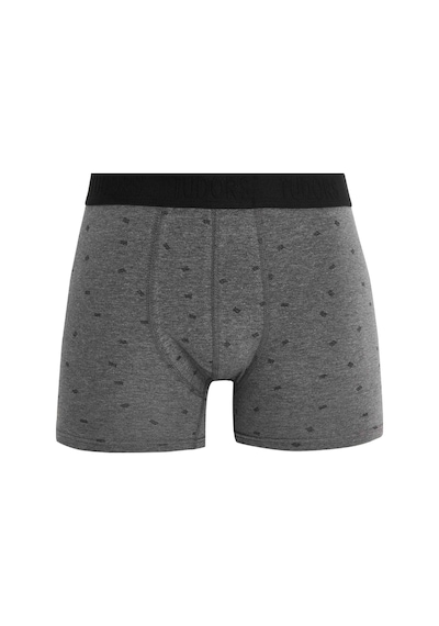 Tudors Erkek 6'lı Premium Seri Pamuklu Likralı Esnek Kumaş Boxer Damat Bohçası Çeyiz Seti -51601 Çok Renkli