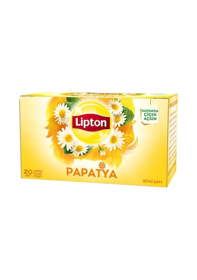 Lipton Papatya Bardak Süzen Poşet Bitki Çayı 20'li Paket