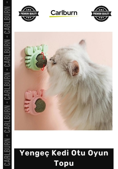 Petshop Yenilebilir Saf Kimyasalsız Yapışkanlı Sağlıklı Kedi Nanesi Yengeç Kedi Otu Oyun Topu
