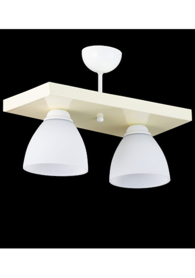 Üçlü Dikdörtgen Krem Spor Model Modern Avize I