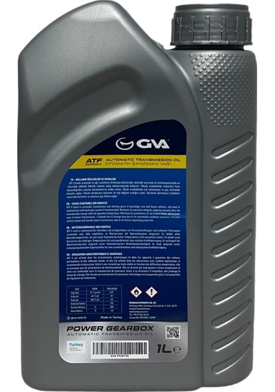 Gva Dexron II Atf Otomatik Kırmızı Şanzıman Yağı 1 L