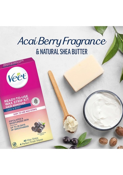 Veet Bacak Ve Vücut Bölgesi için Sir Ağda Bandı 40'lı