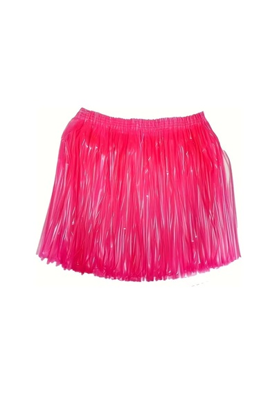 Neon Pembe Hawaii Parti Eteği 40 Cm Diğer
