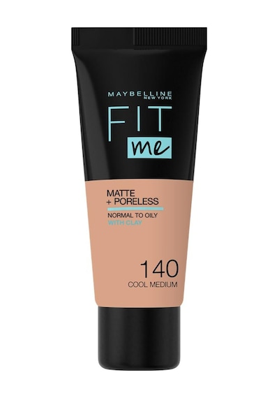 Maybelline New York Fit Me Matte + Poreless Fondöten 140 Cool Medium 30 ML