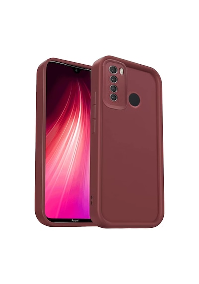 Newface Xiaomi Redmi Note 8 Kılıf Viera Silikon - Bordo