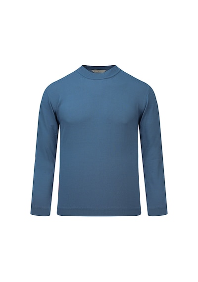 Hatemoğlu İndigo Regular Fit Yarım Balıkçı Yaka Rayon Kazak 2977637 Indigo