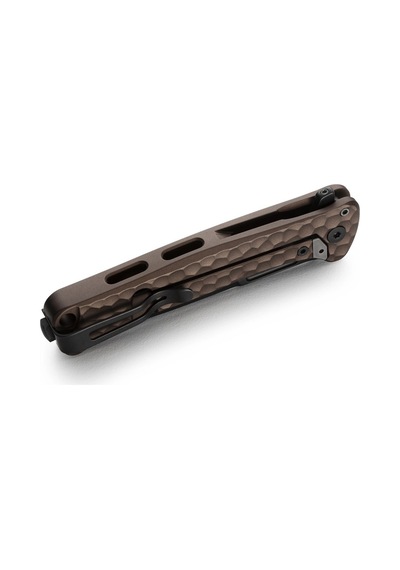 Lionsteel Emmet Em01a Eb Old Black Blade Magnacut Earth Aluminium Hammertone Kamp Çakı Kahverengi