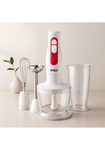 El Blender Seti Doğrayıcı, Mixer, Blender - 2 Kademe, 600ml Hazne, 700ml Ölçü Kabı