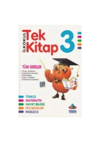 3.sınıf Tüm Dersler Tek Kitap Prizma Yayınları