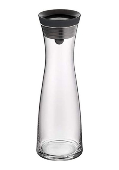 Cam Siyah Kapaklı Karaf 1 Lt