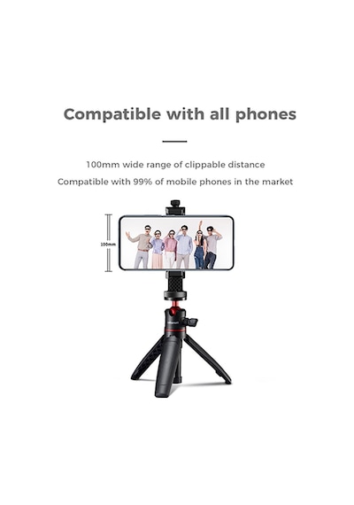Ulanzi  St-17 Dönen Telefon Tripod ve Masa Standı