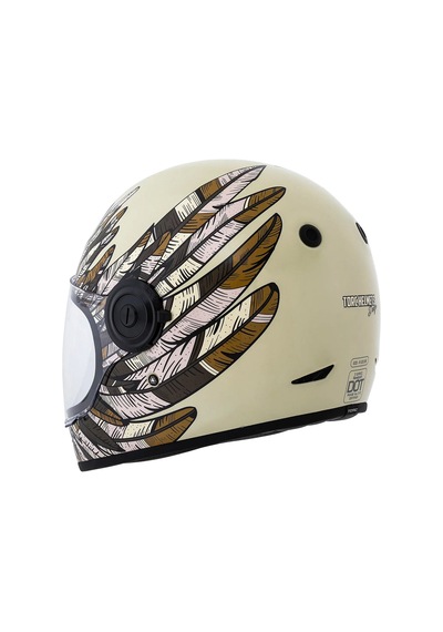 Torc T-1 Newport Wings Olive Kapalı Motosiklet Kaskı Yeşil