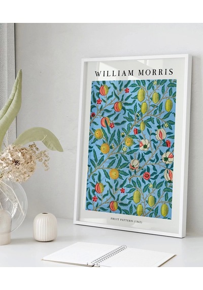 Çerçevesiz Poster William Morris Meyve Deseni No 2