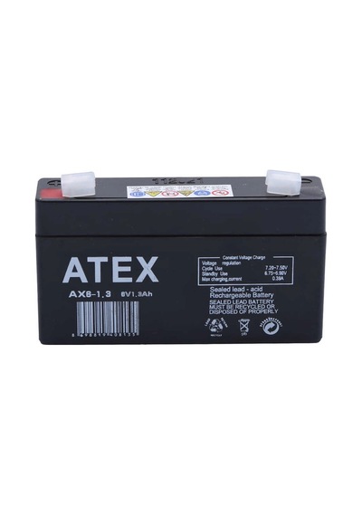 Mep Atex Ax6-1.3 6v 1.3ah Akü Najmaddin