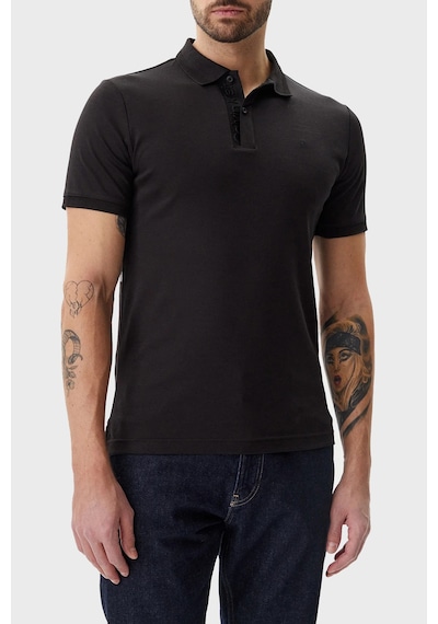 Calvin Klein Erkek Polo Yaka T Shirt K10k114135 Beh Siyah SIYAH