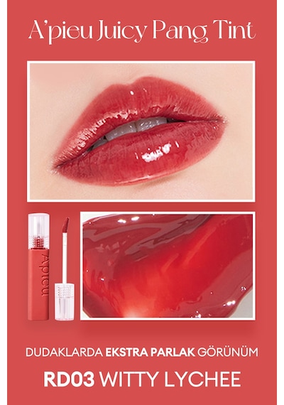 A'pıeu Juicy Pang Tint Rd03 Witty Lychee 03
