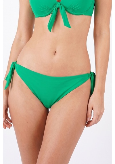 Loya Kadın Yeşil Basic Yandan Bağlamalı Brazilian Tek Alt Bikini