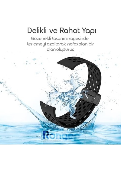 Fit 3 Sm-r390 Kordon Spor Silikon Kordon Mix Fit 2 İle Uyumlu Değildir
