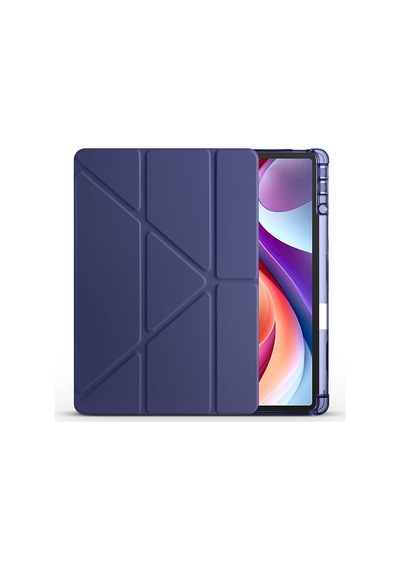 Lenovo M11 Tb-330fu 11inç 2024 Kılıf Kalem Bölmeli Trifolding Case