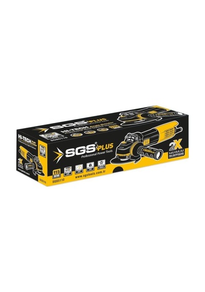 Sgs 5110 720 W 115 MM Avuç Taşlama Makinesi