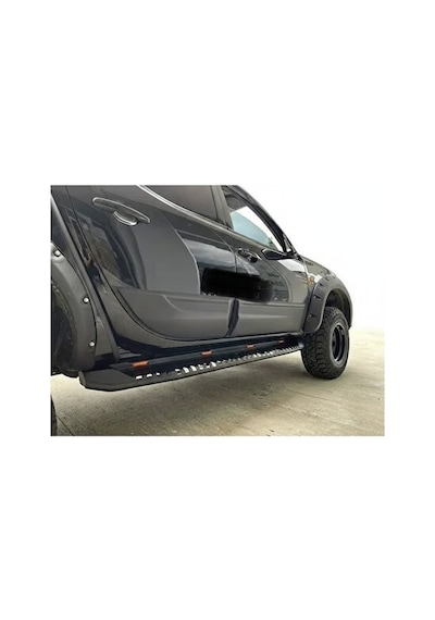 2007-2014 Mitsubishi L200 Kapı Gövde Kaplama Koruma Kabartma Mat Siyah