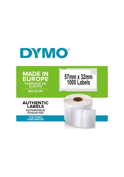 Dymo Lw 1154 Etiket Muadil 32 Mm X 57 Mm 1000 Adet Etiket Lw-450 Diğer