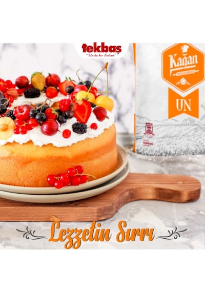 Tekbaş Un Pastalık Böreklik Un 25 KG