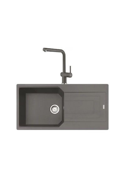 Franke Urban Ubg 611-100 Stone Grey Granit Evye Active Plus Doccia 2.0 Batarya Set