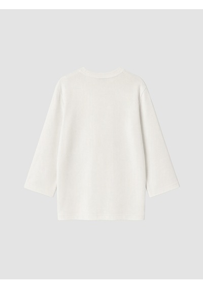 Lcw Modest Beyaz Oversize Kadın Sweatshirt Tunik