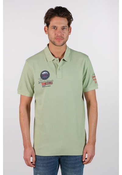 AR-MA Arma Erkek Büyük Beden Polo Yaka Tişört Y22374868701 Yeşil
