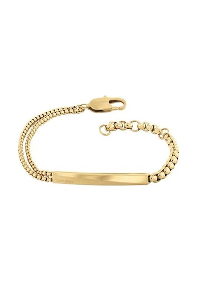 Calvin Klein Ckj35100066 Erkek Bileklik Altın