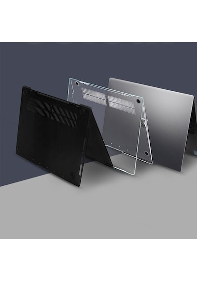 Huawei Matebook13 Kılıfkoruyucu Hardcase 2019-21 Parmakizi Yapmaz Siyah