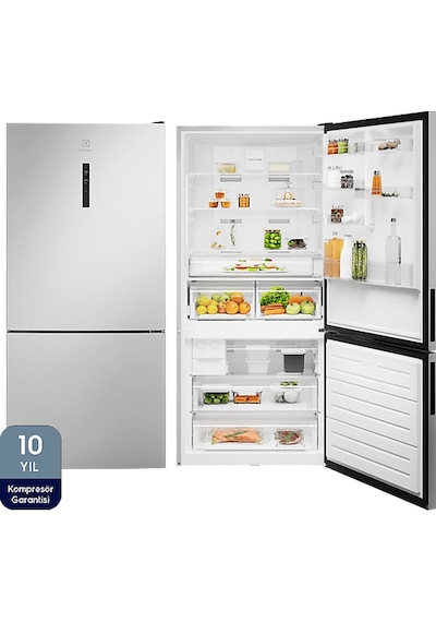 Electrolux LNT7MD58X 588 LT Twintech No-Frost Alttan Donduruculu Buzdolabı