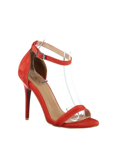 Fox Shoes Turuncu Kadın Topuklu Ayakkabı B922112602 Turuncu
