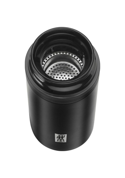 Zwilling Süzgeçli Termos 420 ML Siyah
