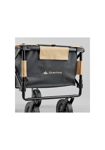 Quechua Katlanır Kamp Arabası - Trolley Karbon Gri
