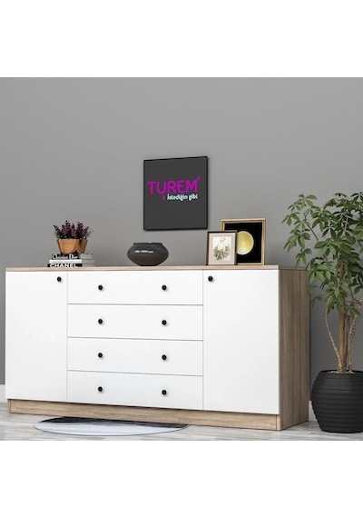 Line Konsol Mdf Beyaz Line Konsol Mdf Beyaz
