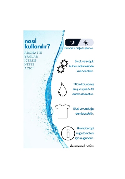 Dermanel Aromatik Yağlar İçeren Nefes Açıcı 20 ML