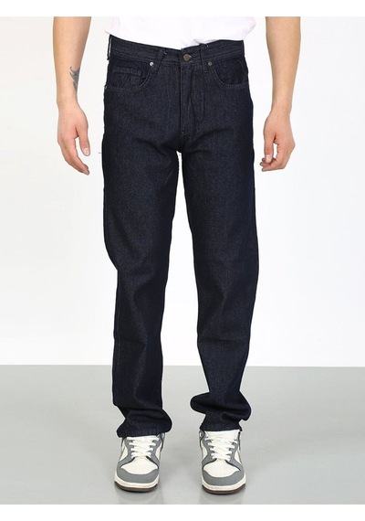 Baggy Koyu Lacivert Jean-29 - Koyu Lacivert
