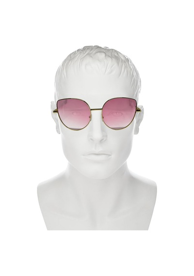 Vintage Fashion Hafif Unisex Güneş Gözlüğü Güneş Gözlüğü Pembe Oval Çerçeve Dma20 Rose Gold